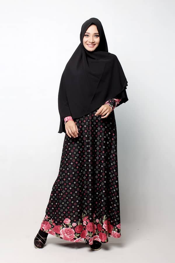 Black Muslim Dress